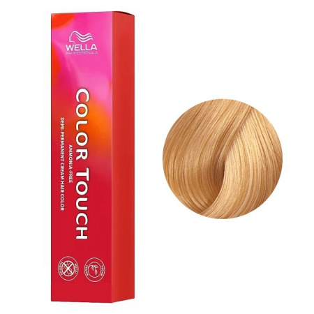 Крем-краска Wella Color Touch 9/01 очень светлый блонд песочный, 60 мл