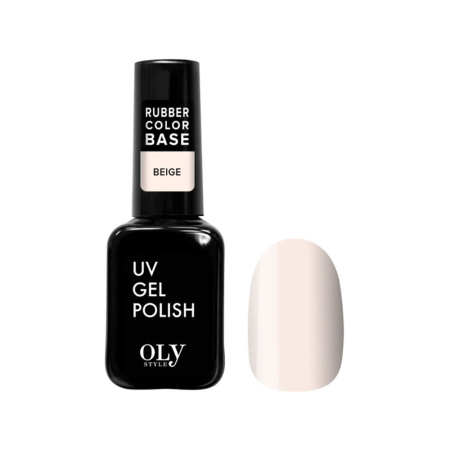 Базовое камуфлирующее покрытие Oly Style Rubber Color Base т. CB 03 beige, 10 мл