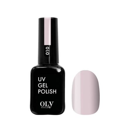 Гель-лак для ногтей Oly Style т. 010 пудровый, 10 мл