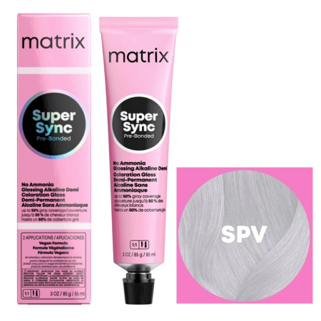 Краска для волос Matrix Super Sync Pre-Bonded SPV пастельный перламутровый, 90 мл