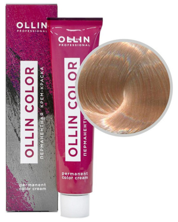 Перманентная крем-краска для волос Ollin Color 11/26 спец. блондин розовый, 60 мл