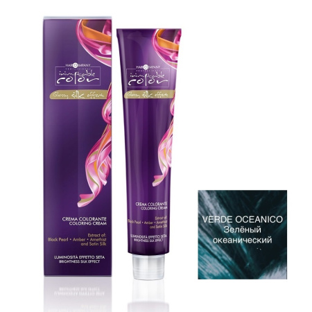 Крем-краска Hair Company Inimitable Pastel Color зелёный океанический, 100 мл