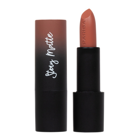 Помада для губ Parisa Stay Matte L-08 матовая, т. 04 крем-карамель, 3,6 г
