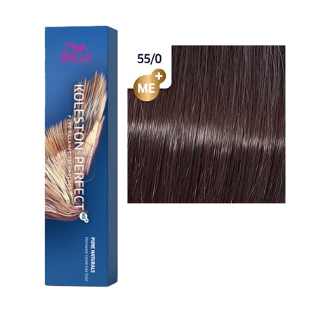 МП Wella Крем-краска стойкая Koleston P. 55/0 Светло-коричневый интенсивный натуральный, 60 мл