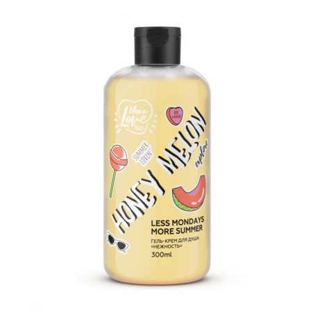 Гель для душа "Мерцающий" Honey Melon Bisou, 300 мл