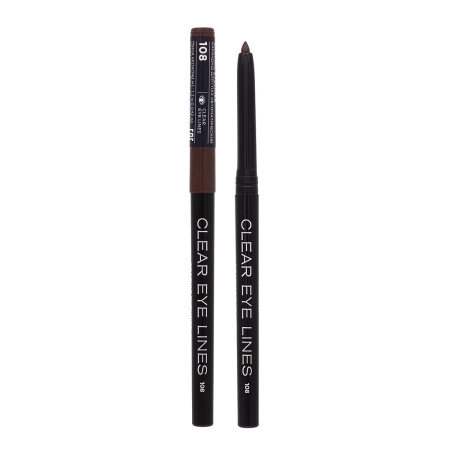 Карандаш механический для глаз Parisa Clear Eye Lines, т. 108 коричневыё тёмный