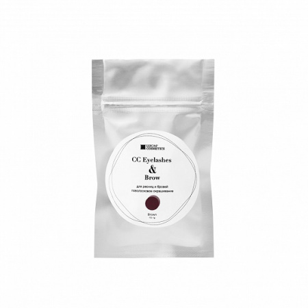 Хна для бровей и ресниц в саше CC Brow Lucas' Cosmetics, коричневая, 10 г