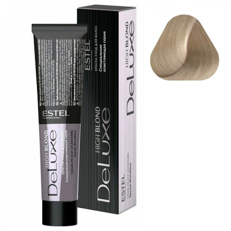 Краска-уход Estel De Luxe High Blond 101 пепельный блондин ультра, 60 мл