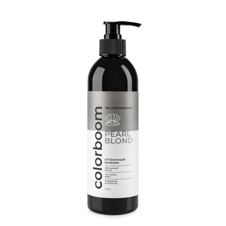 Оттеночный бальзам TNL Color Boom Pearl Blond для жемчужного блонда, 400 мл