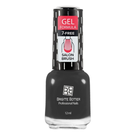 Лак для ногтей Brigitte Bottier Gel Formula, т. 23 мокрый асфальт, 12 мл