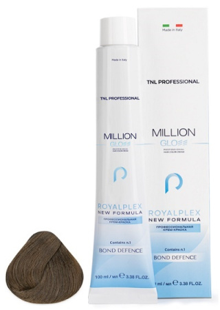 Крем-краска для волос Million Gloss 6.0 Темный блонд, 100 мл