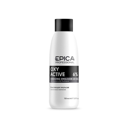 Эмульсия окисляющая кремообразная Epica Oxy Active 6% (20 vol), 1000 мл