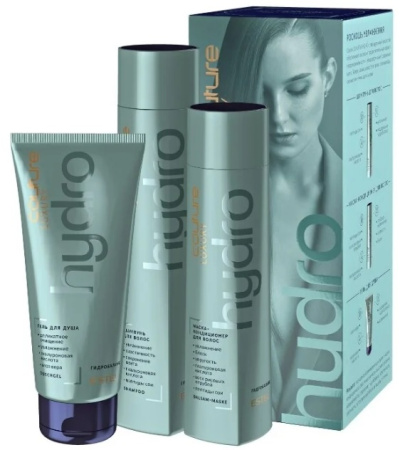 Набор Estel Haute Couture Luxury Hydrobalance (шампунь, маска-кондиционер, гель для душа)