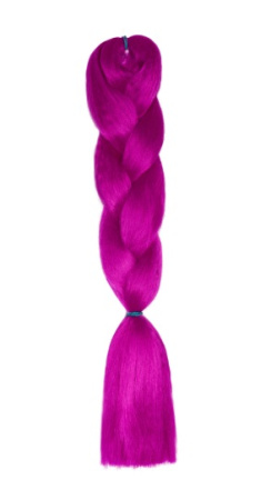 Hairshop AIDA F10 Малиновый, коса для афропричесок и дред-локов, 1,3 м