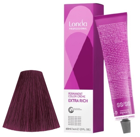 Стойкая крем-краска для волос Color Creme Extra Rich 4/65 Шатен фиолетово-красный, 60 мл
