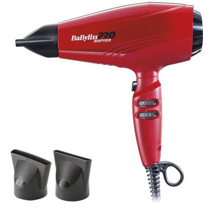 Rapido FerrariФен профессиональный для сушки волос BaByliss PRO Rapido Ferrari BAB7000IRE