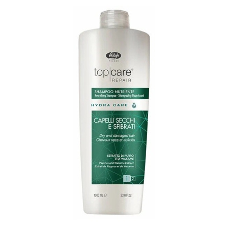 Интенсивный питательный шампунь Lisap Milano Top Care Hydra Care, 1000 мл