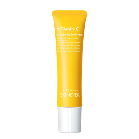 Солнцезащитный крем Skinever с витамином С SPF 50 PA++++, 30 мл