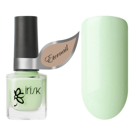 IRISK Лак на гелевой основе Eternail mini Sparks Sand, 01 Patina Green, 8 мл