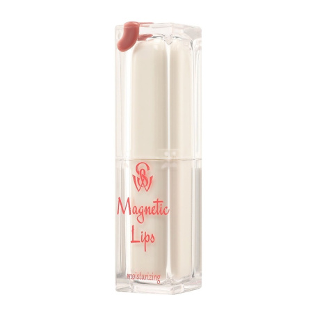 Помада увлажняющая для губ Shinewell Magnetic Lips, т. 06 тёмный нюд, 3 г