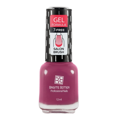 Лак для ногтей Brigitte Bottier Gel Formula, т. 55 ягодное мороженое, 12 мл
