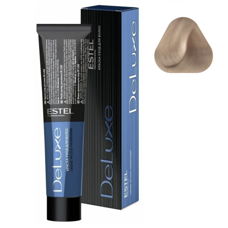 Краска-уход Estel De Luxe 10/76 светлый блондин коричнево-фиолетовый, 60 мл