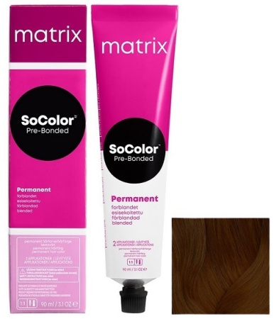 Matrix Краситель SoColor 6NW темный блондин натуральный теплый с бондером, 90 мл акция