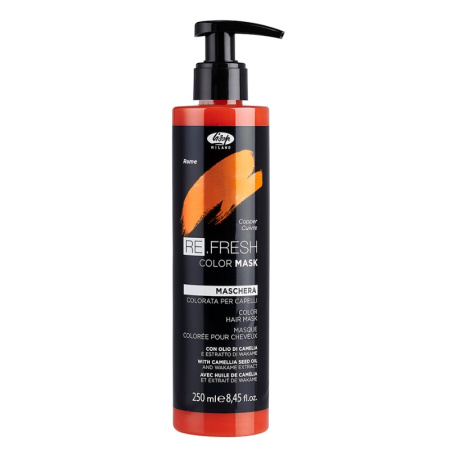 Оттеночная маска для волос Lisap Milano RE.FRESH медный, 250 мл