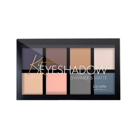 Тени для век Lavelle Collection Shimmer Matte, т. 04, 9 г