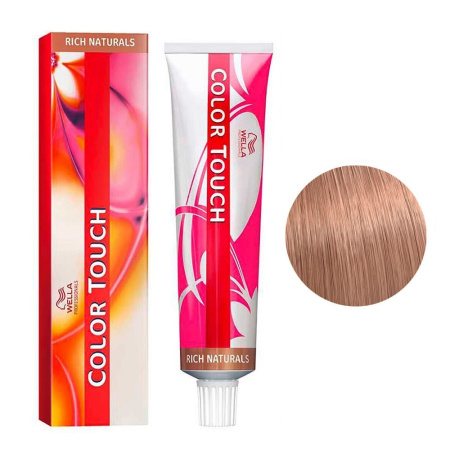 Wella Крем-краска Color Touch 8/35 светлый блонд золотистый махагоновый, 60 мл
