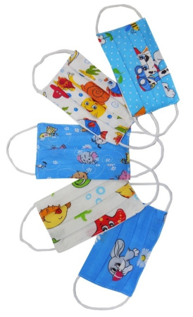 Маска защитная детская, 1 шт 