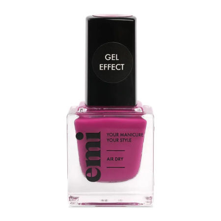 Лак ультрастойкий EM.I Gel Effect №155 малиновая нега, 9 мл