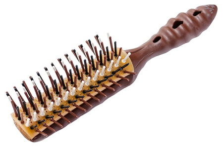 Щетка для укладки Dragon Air Vent Styler шоколад, 9 рядов