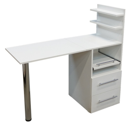 Маникюрный стол Комфорт, белый