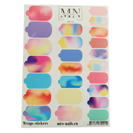 Плёнки для маникюра MIW Nails SF-52