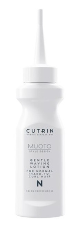 Лосьон N Cutrin Muoto Gentle Waving для нормальных и трудно поддающихся завивке волос, 75 мл
