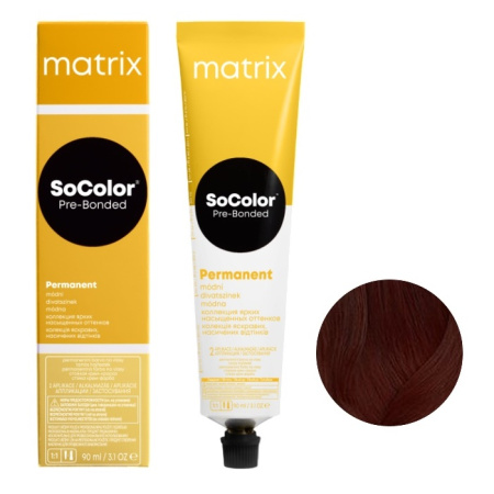 Matrix Краситель SoColor 5RR+ светлый шатен глубокий красный, 90 мл