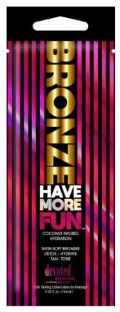 Лосьон для загара в солярии Bronze Have More Fun, 15 мл