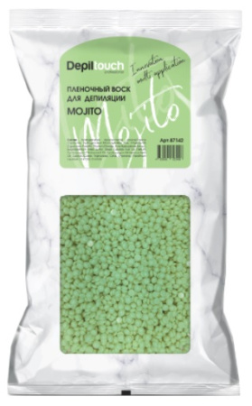 Воск пленочный для депиляции Depiltouch "Mojito", 1000 г