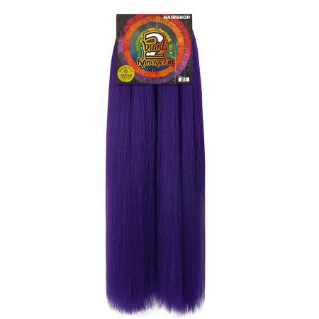 Hairshop 2 Braids Ф5 канекалон Фиолетово-баклажановый, две косы