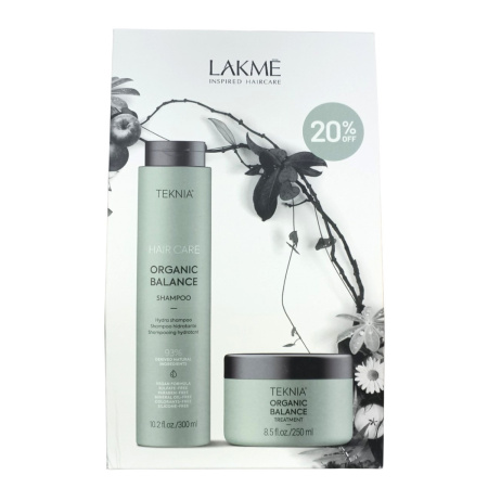 МП TEKNA ORGANIC BALANCE Подарочный набор увлажняющий (шампунь300+маска250) для всех типов волос