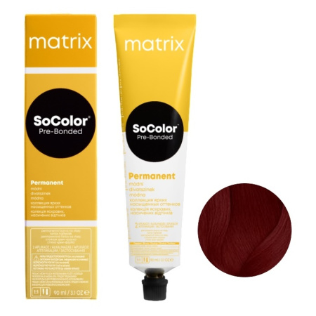 Matrix SoColor Краситель 5RV+ св. шатен красно-перлам., 90 мл