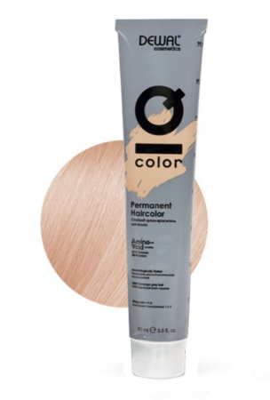 Краситель перманентный Dewal IQ Color Tone 11.8 ultra light beige blonde, 90 мл