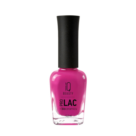 МП 168 т. IQ BEAUTY Лак для ногтей укрепляющий PROLAC+bioceramics, 12.5 мл