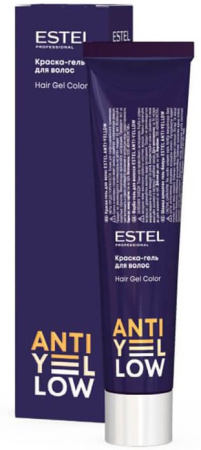 Краска-гель для волос Estel Anti-Yellow AY/16 пепельно-фиолетовый нюанс, 60 мл