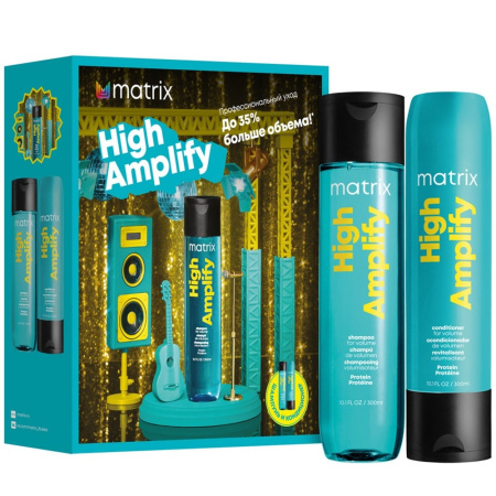 Набор для тонких волос Matrix High Amplify Кондиционер, Шампунь 300 мл