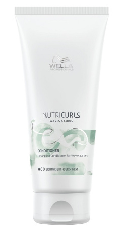 Wella Кондиционер для кудрявых и вьющихся волос Nutricurls Detangling, 200 мл
