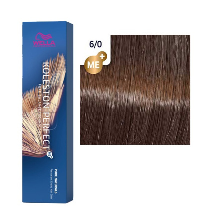 Крем-краска Wella Koleston Perfect Pure Naturals 6/0, 60 мл