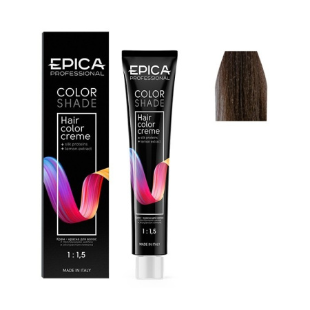 Крем-краска Epica Colorshade 7.18 русый пепельно-жемчужный, 100 мл