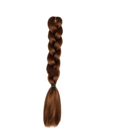 Hairshop AIDA 27Д Каштановый, коса для афропричесок и дред-локов, 1,3 м